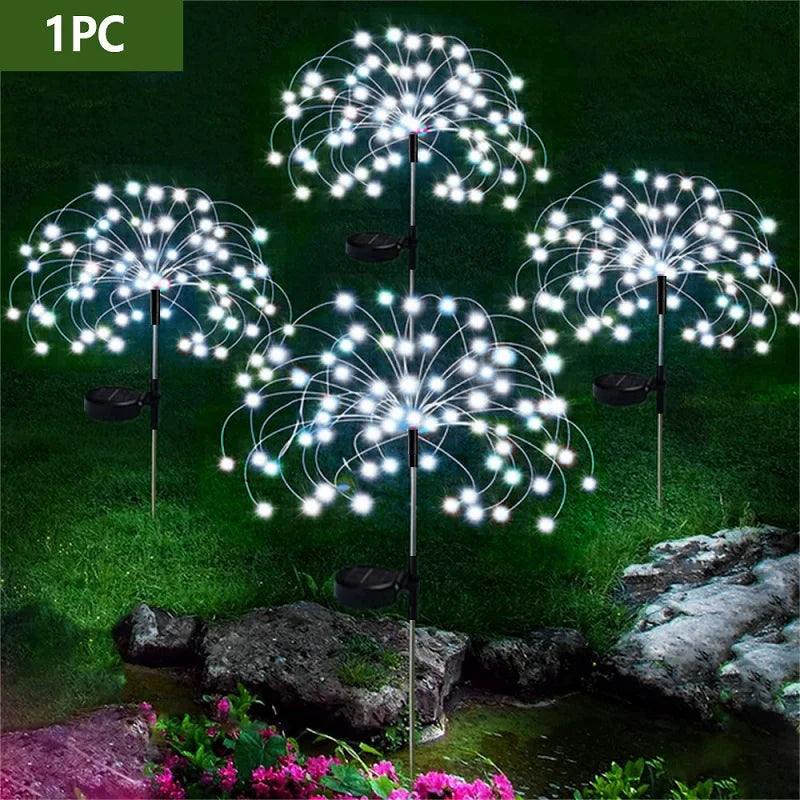 Super Solar LED Light Outdoor Waterproof Solar Light 8 Lighting Modes DIY Fairy Light Holiday Decorative garden Lights Lamp