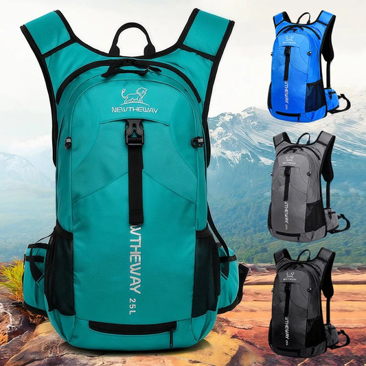 1PCS 25L Hiking Backpack Men Women, Backpacking Packs, Waterproof Camping Backpacks Bag, Camping Essentials for Trekking Travel