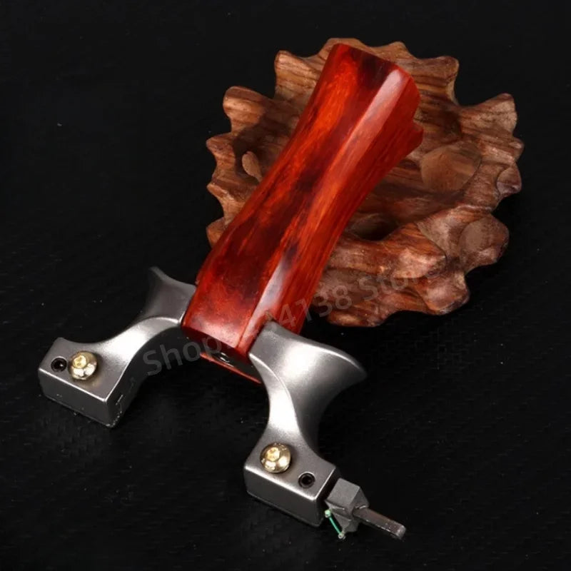 Outdoor Hunting Rubber Belt Shooting Stainless Steel Slingshot High-precision Catapult Sports Hunting Slingshot