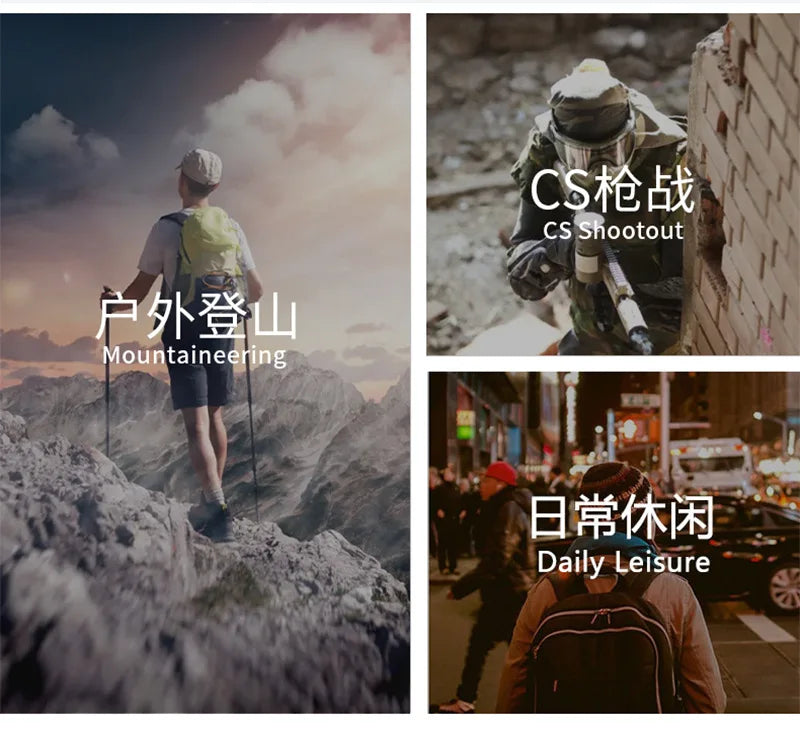 45L Lightweight Hiking Backpack Large Capacity Tactical Backpack Sport Climbing Backpack Outdoor Pack 900DOxford Water-Resistant