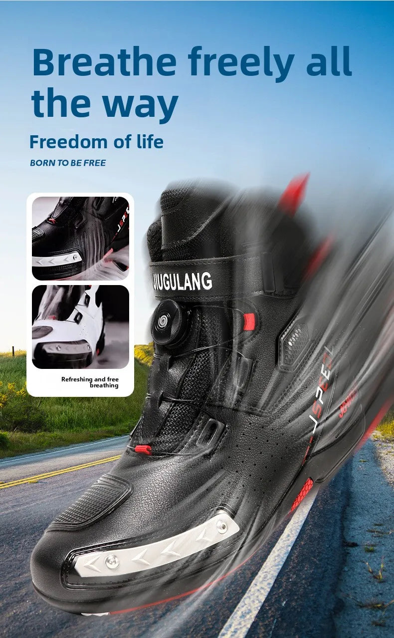 New MOTO shoes summer breathable non-slip wear-resistant riding boots outdoor riding Boots For Motorcycle 47