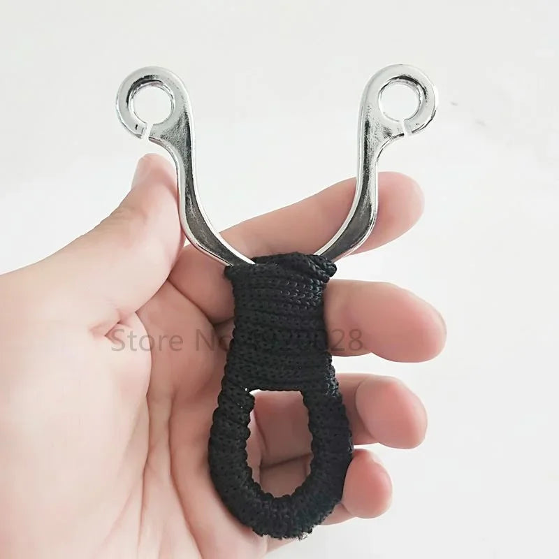 Newest Powerful Sling Shot Aluminium Alloy Slingshot  Bow Catapult Outdoor Hunting Shooting Professional Slingshot