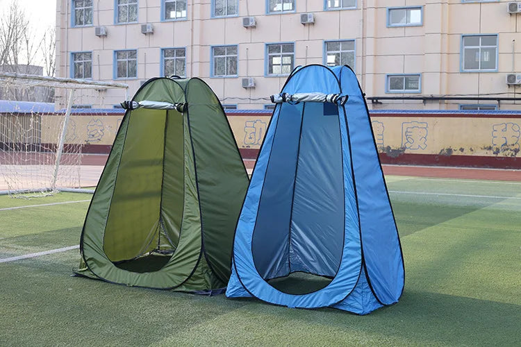 Portable Outdoor Camping Te nt Shower Tent Simple Bath Cover Changing Fitting Room Tent Mobile Toilet Fishing Photography T ent