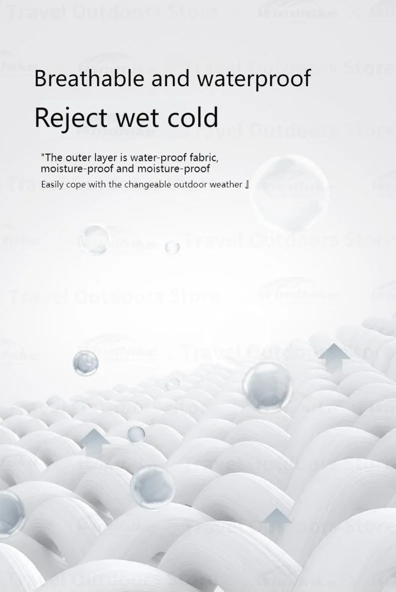 Naturehike Duck Down Sleeping Bag Ultralight Autumn Winter Spring Widened Sleeping Bag Hooded Windproof Waterproof -10℃ Outdoor