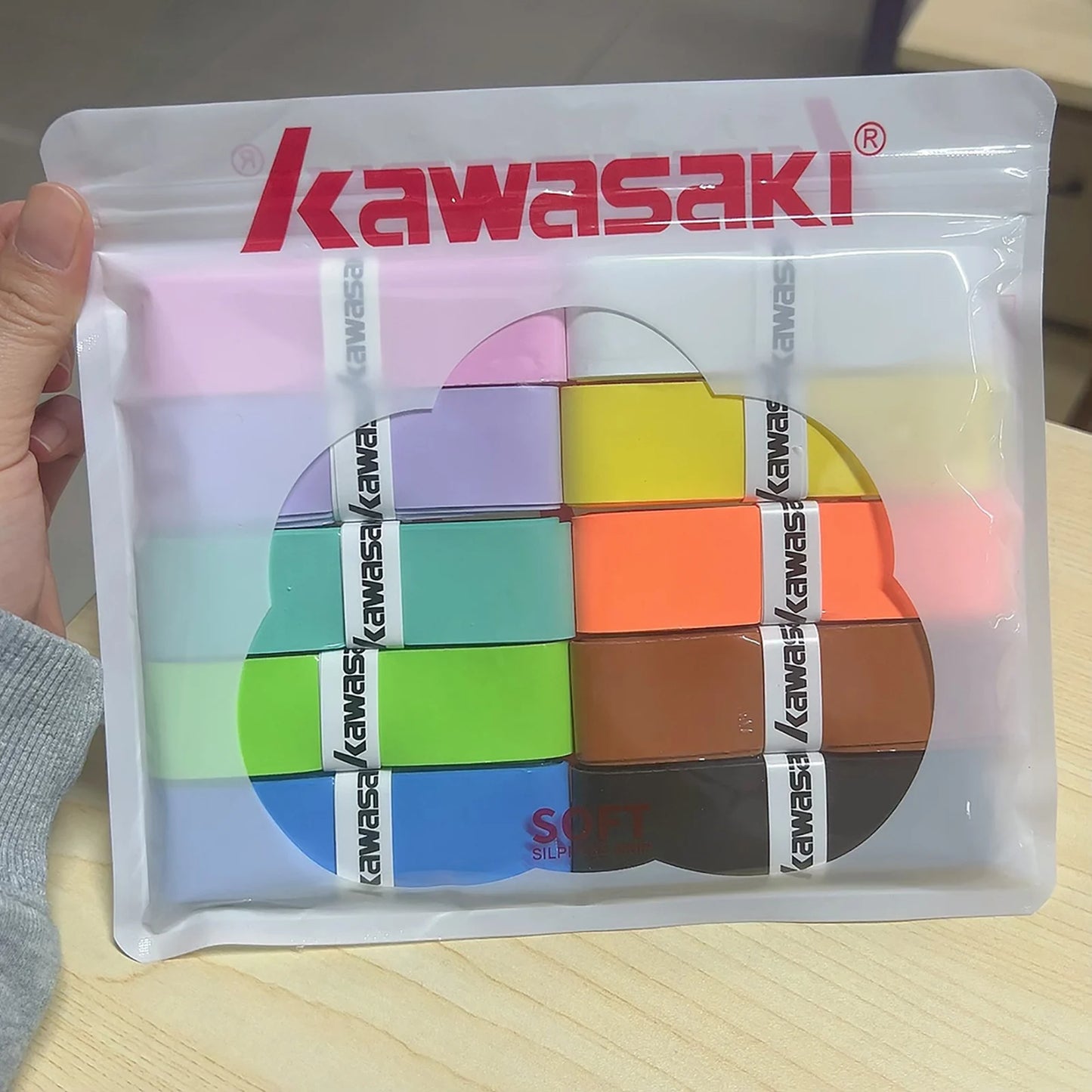 5/10/60 Pieces Overgrips Padel Original Kawasaki Sticky Anti-slip Overgrip Tennis Shock Absorption Paddle Grip Accessories