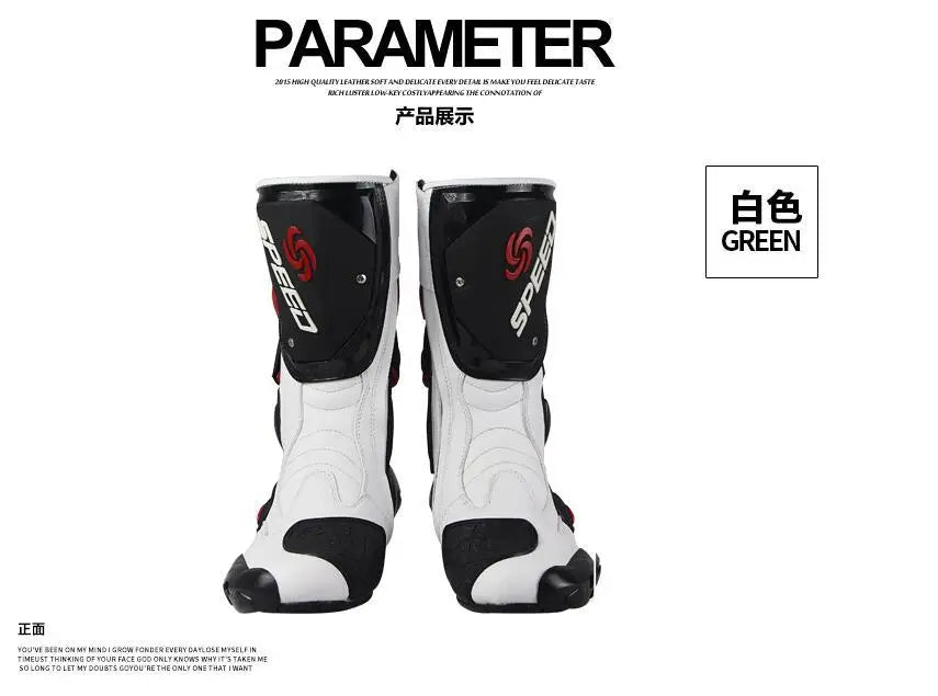 Motorcycle Boots Cycling Shoes Four Seasons Racing Anti-drop Cycling Boots Locomotive Shoes Knight Racing  Motorcycle Shoes