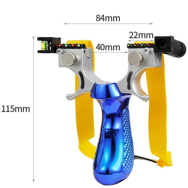 Hunting laser slingshot Outdoor high precision shooting slingsshot powerful spring sling shot catapult hunting acessories
