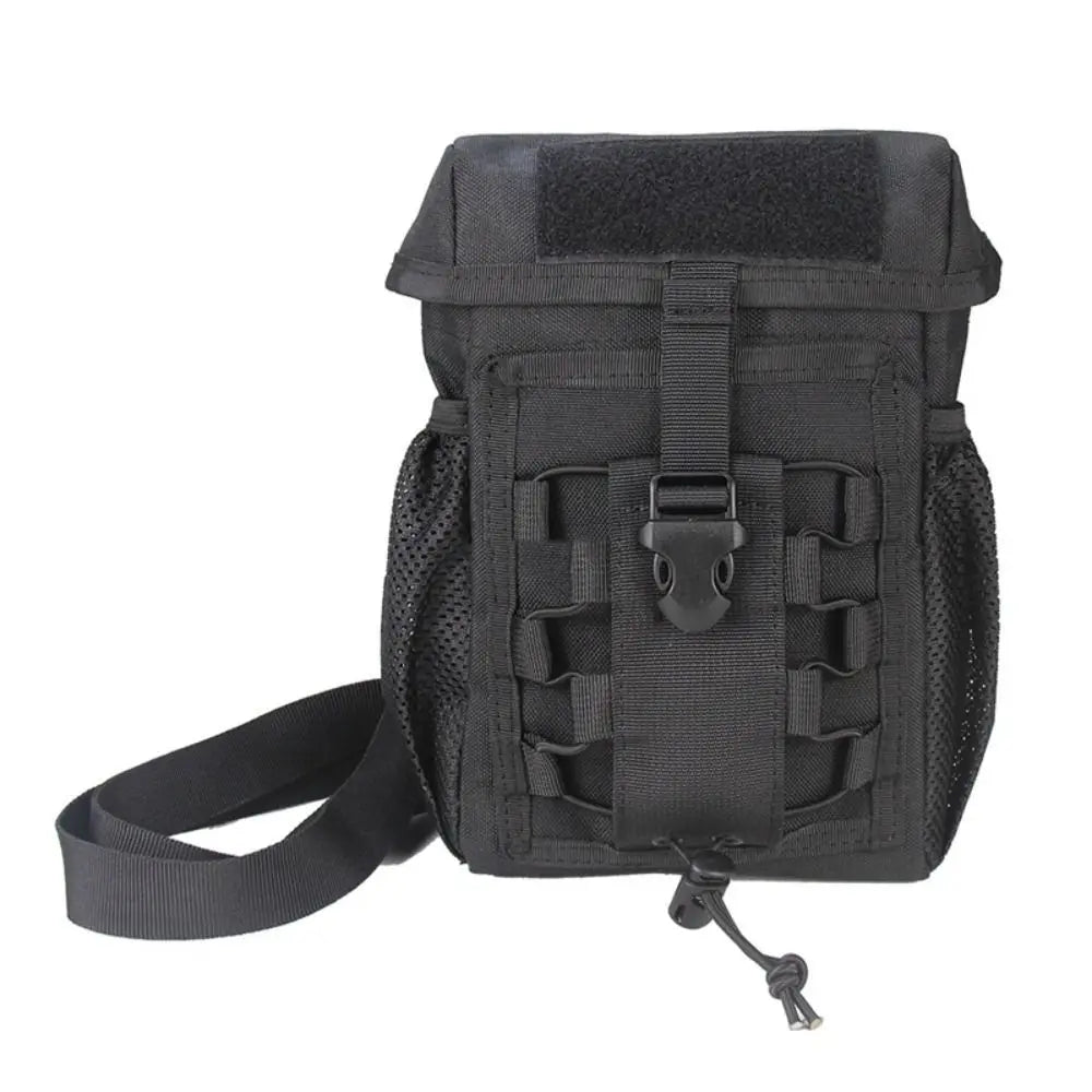 1000D Nylon Molle Dump Bag Waterproof Emergency Tool Outdoor Climbing Pouch Storage Bags Molle Attachments EDC Pouch Travel Use