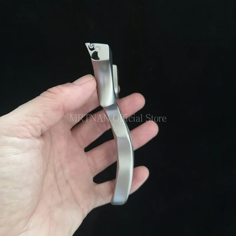 High-quality Titanium Alloy Slingshot with Rubber Band Professional Outdoor Sports Hunting Shooting Catapult Accessories