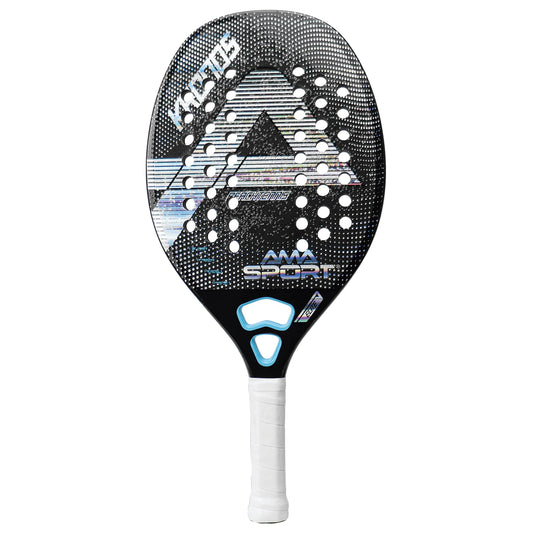 AMASPORT  Beach Tennis Racquet Carbon Fiber Grit Face With EVA Memory Foam Core Beach Tennis Paddles For High-level Players