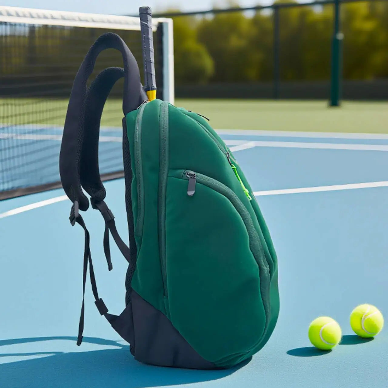 JUSENDA Designed Blade Super Tour V9 Profession Tennis Backpack Team Court Racquets Sports Bag with Compartment Shoe Bag