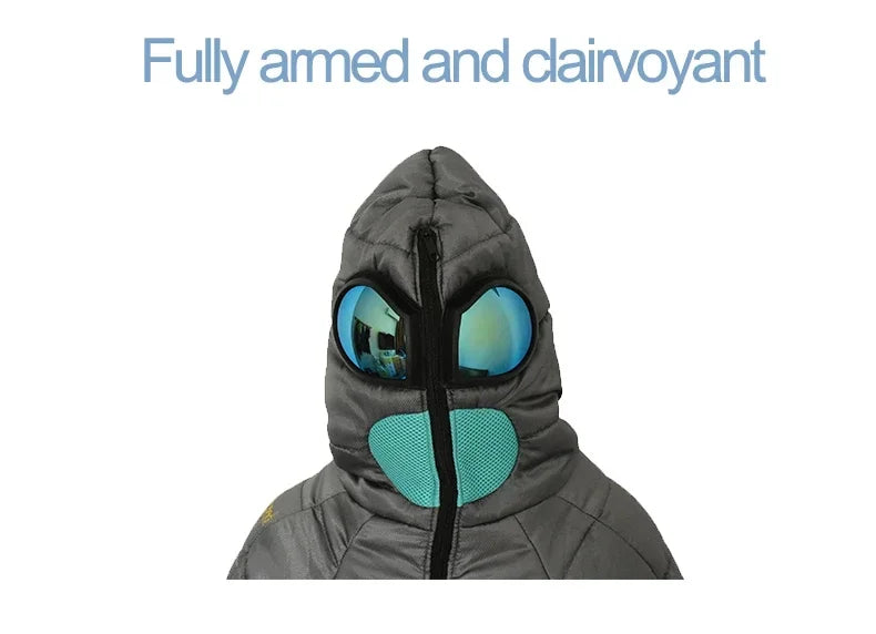 Creative Alien Human Shape Sleeping Bag Portable Camping Full Body Wearable Bedding 3 Size Suitable For Most People