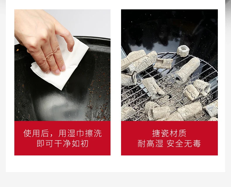 Garden Cookware BBQ Grills Kitchen Camping Portable Kitchen BBQ Grills Brazier Charcoal Barbecue Utensils Queimar O Forno LLBB