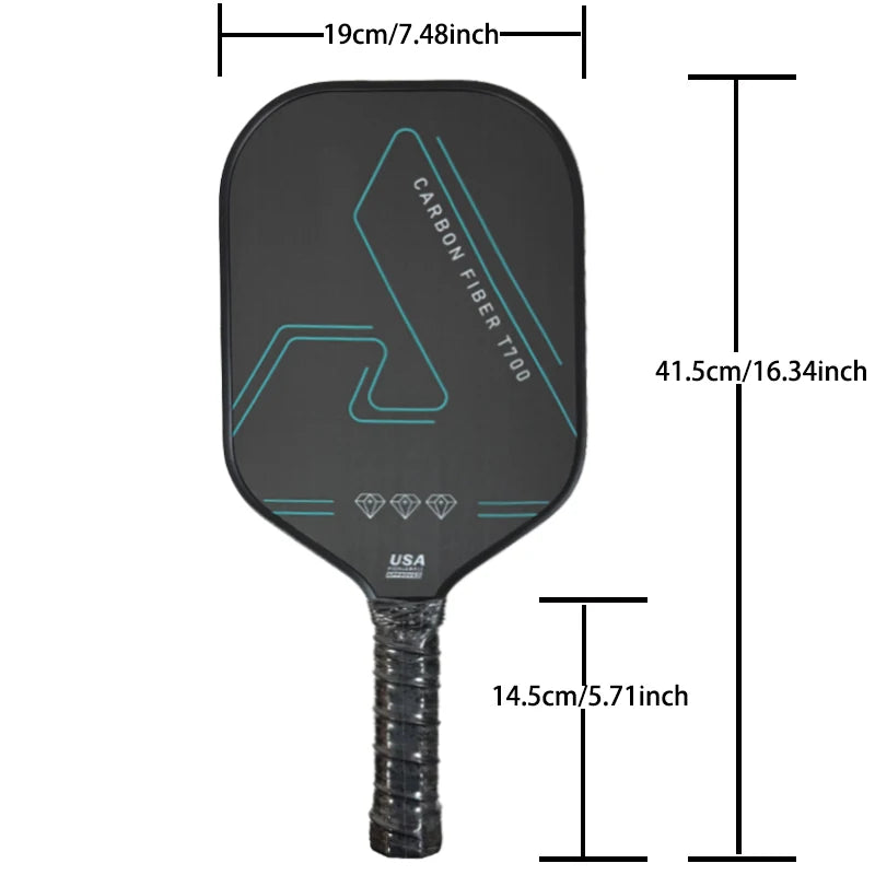 ‌Durable Fiberglass Pickleball Rackets with PP Core 2 Paddles 4 Balls Portable Bag Family Sports Kit‌