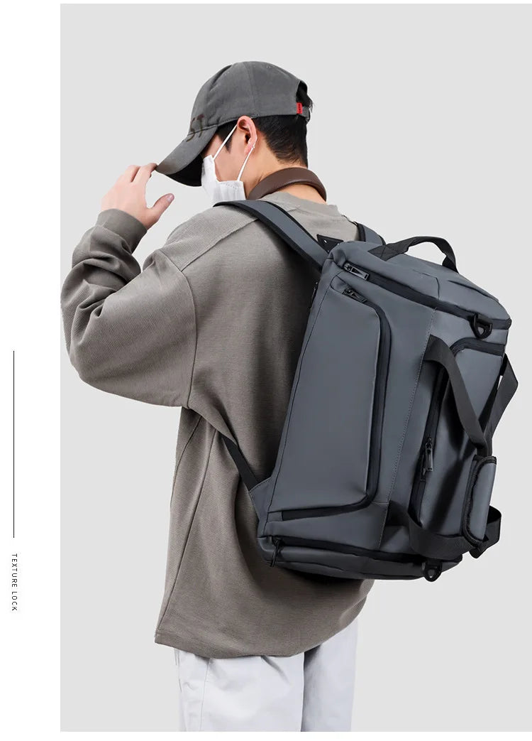 Golf Boston Bag Golf Clothing Travel Bag Large-capacity Business Backpack Multi-functional Sports Fitness Wet and Dry Separation