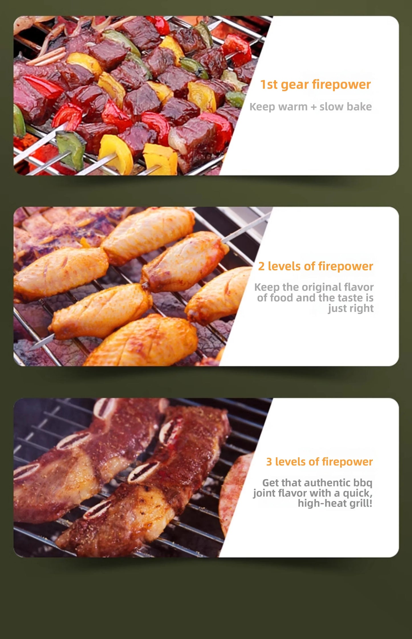 Barbecue home outdoor camping barbecue portable picnic tools courtyard