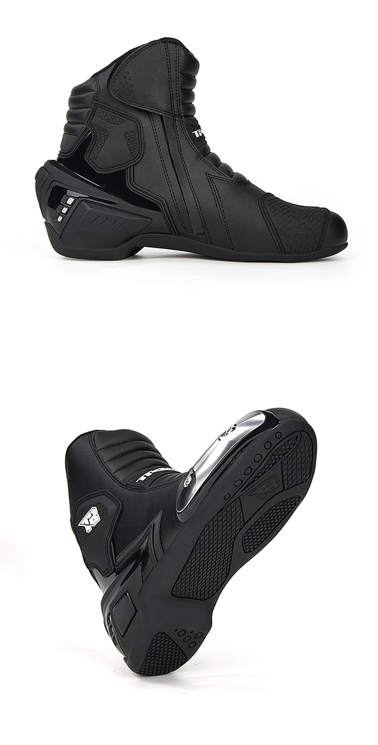 Motorcycle Boots Men Racing Shoes Motorcyclist Boots Off-road Anti-slip Four Seasons Cycling Protective Gear Motocross Boots