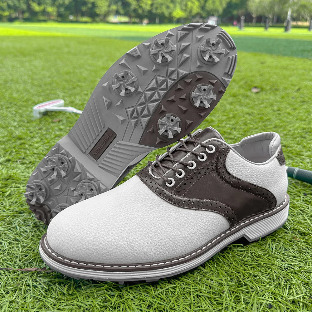 New Luxury Men Golf Lightweight Shoes Non Slip Sneakers for Golfing Golfers Footwears Training Shoes