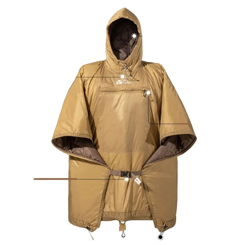 Waterproof Custom Wholesale Winter Luxury Goose Down Feather Sleeping Bag with Zipper Camping Hike