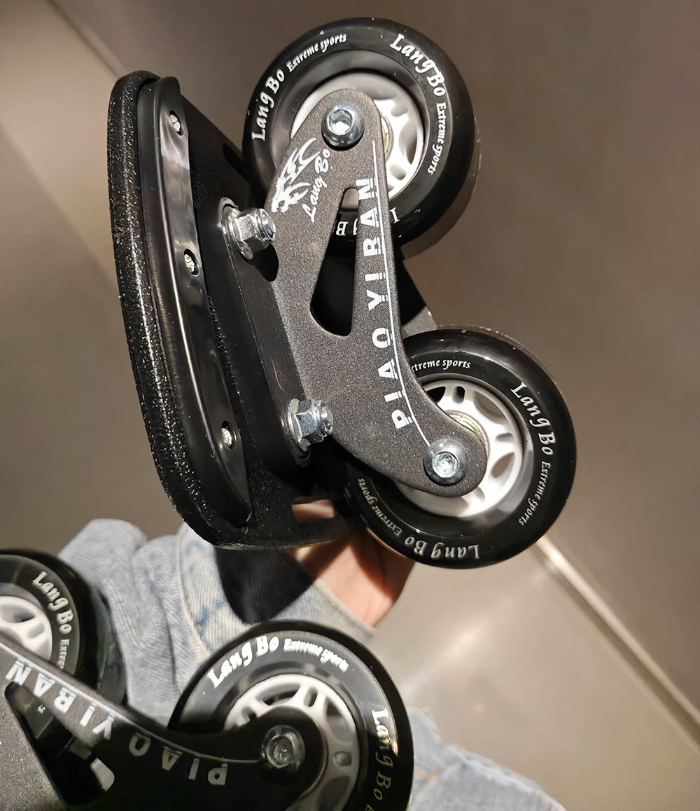 1 Pair Skateboard Aluminium Alloy Mini Drift Short Board Roller