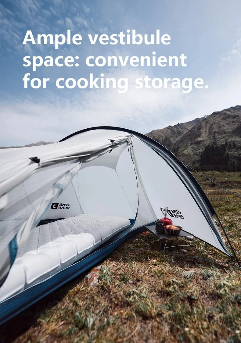 Naturehike Tunnel 1 2 Person Camping Tent Outdoor Tent For Camping Biking Hiking Muntaineering Waterproof 15D Nylon Material