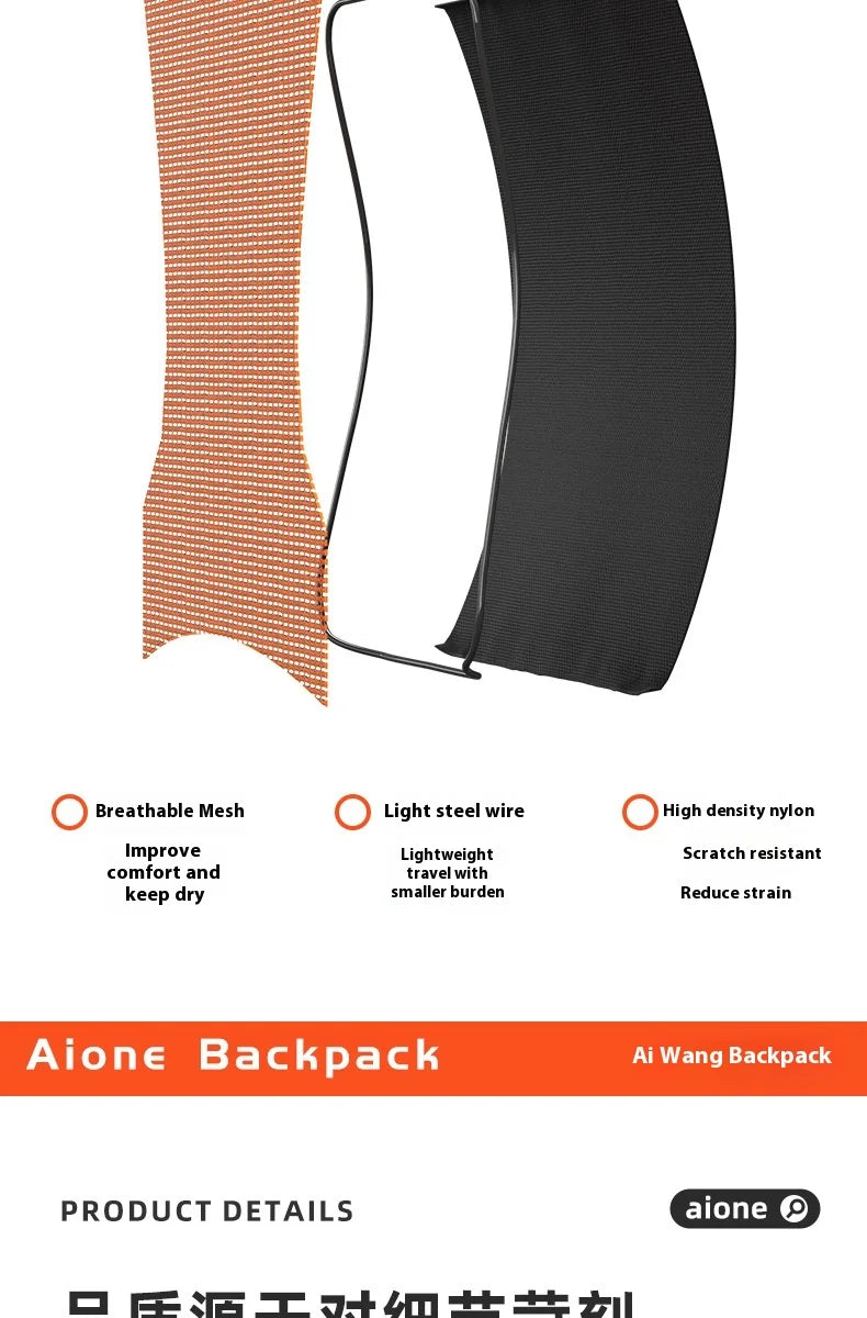 Aione 40L Outdoor Hiking Backpack for Men Sports Climbing Bag Camping Mountaineering Bag Travel Trekking Motorcycle Rucksack