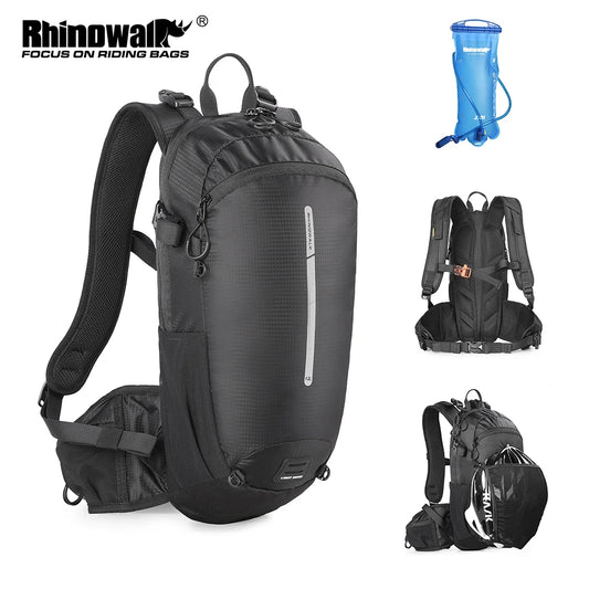 Rhinowalk Climbing Backpack 12L Cycling Backpack Outdoor Sports Bag Travel Backpack Camping Hiking Backpack WIthi Water Bag