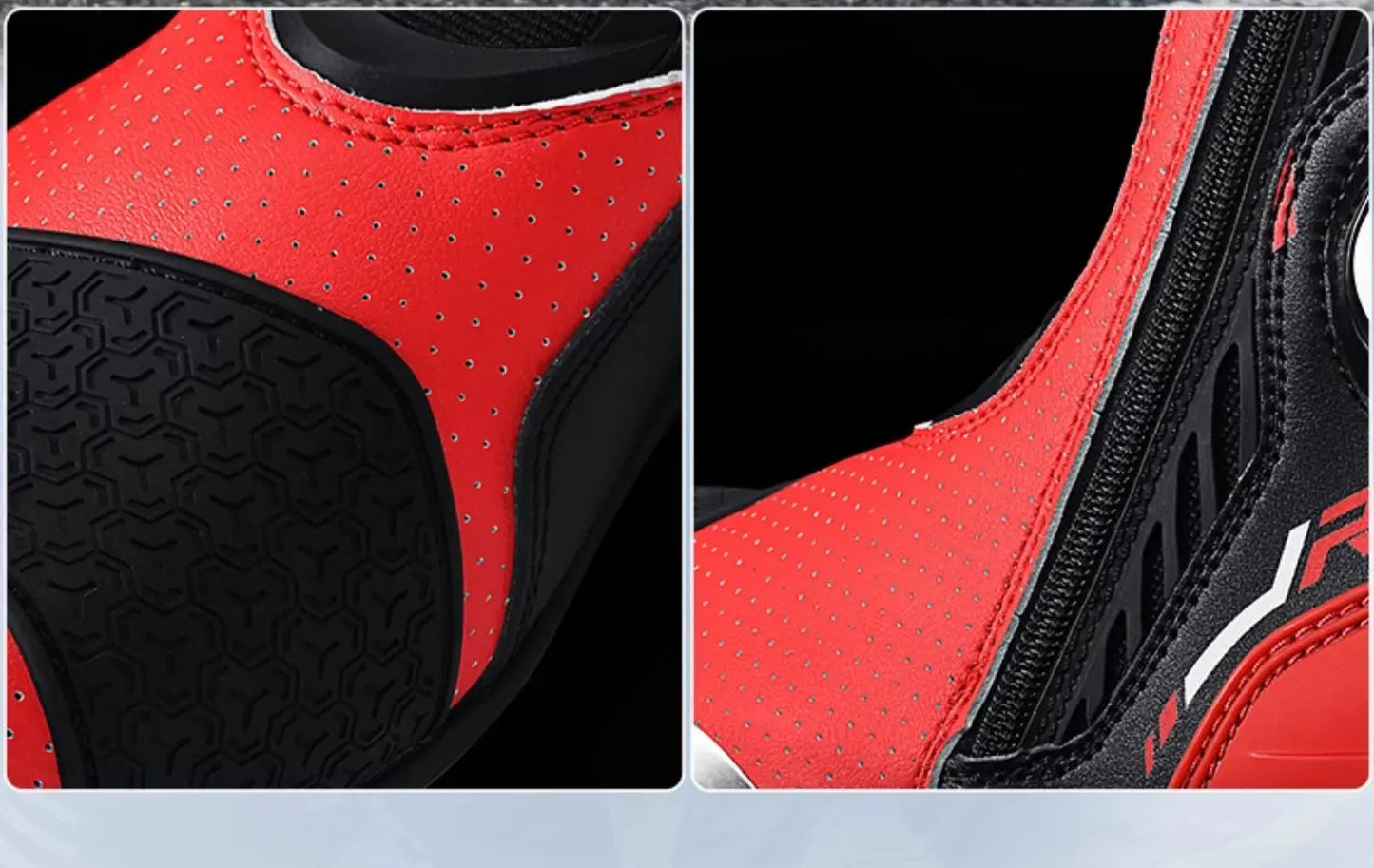 Scoyco Men's Motorcycle Riding Boots Anti-slip Motocross Shoes Anti-fall Rider Racing Road Cross-country With CE Certification