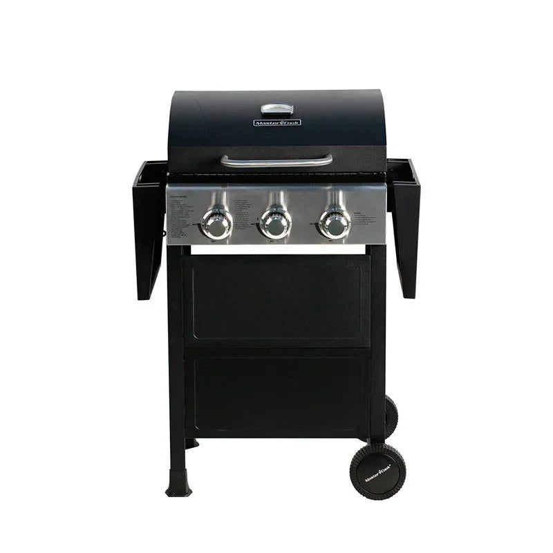 Courtyard Outdoor Gas BBQ Grill Garden Household American Style Braised Oven Removable Barbecue Rack With Seasoning Basket