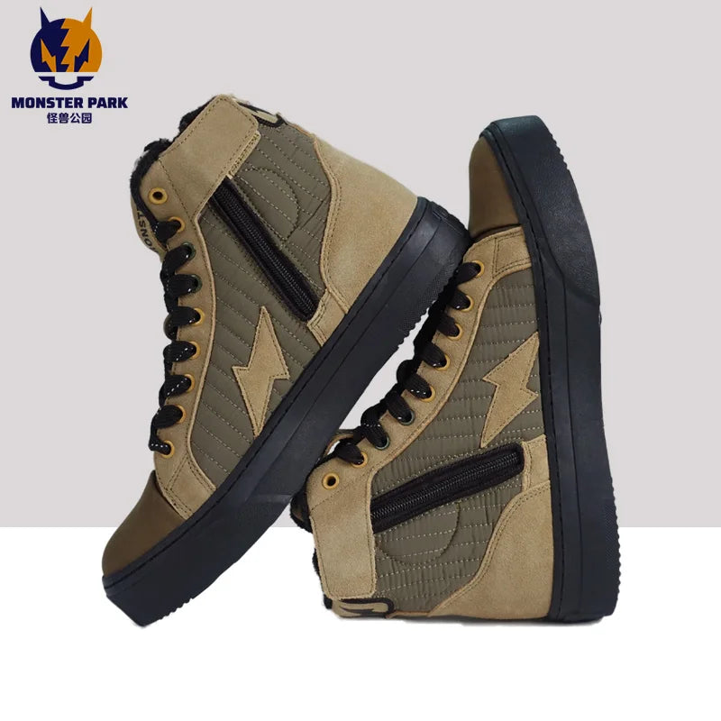 Boots for Motorcyclist Man Wear-Resistant Men and Momen For 4 Season Botas De Moto Motorcycle Shoes Riding boots Breathable