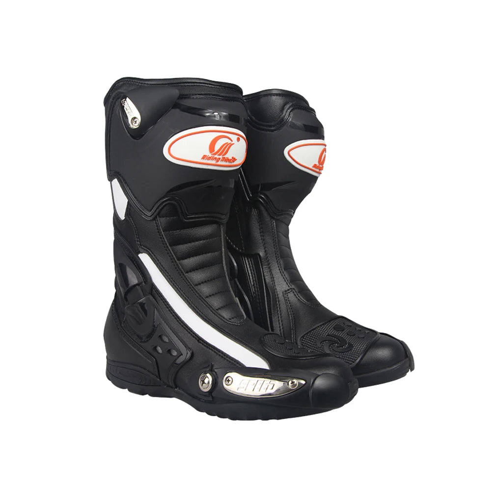Motorcycle Boots Men Motorcycle Shoes Botas Moto Motocross Boots Motorbike Biker off-Road Racing Riding Boots
