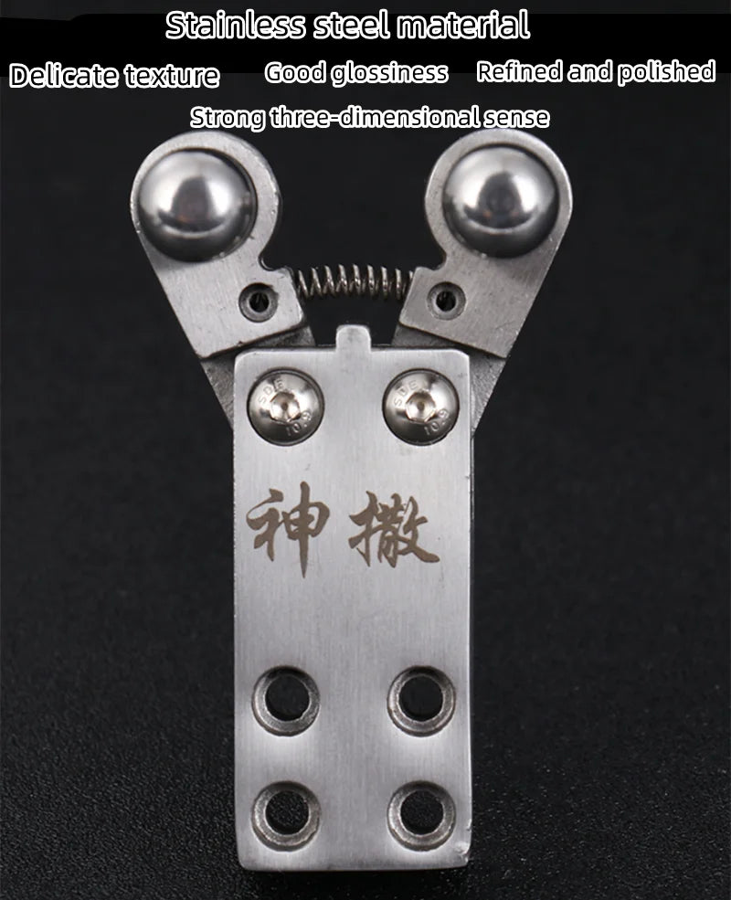 Stainless Steel Slingshot Release Device Polishing DIY Catapult Rifle Trigger Outdoor Hunting Shooting Tools