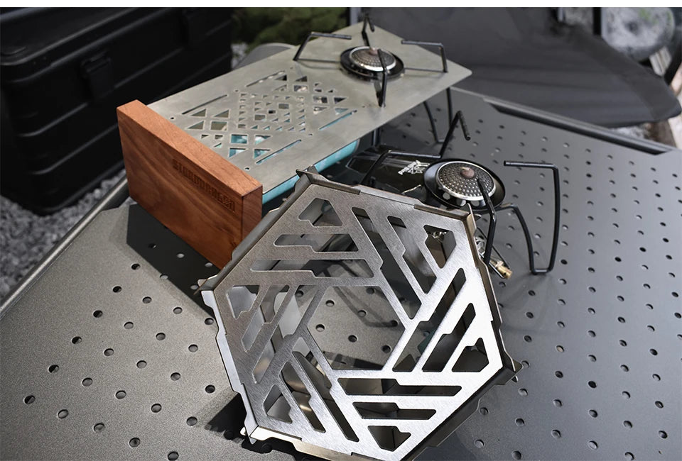 StormDragon camping gas stove accessories black portable outdoor stove, Soto stove set gas stove bracket SOTO-310 spider stove