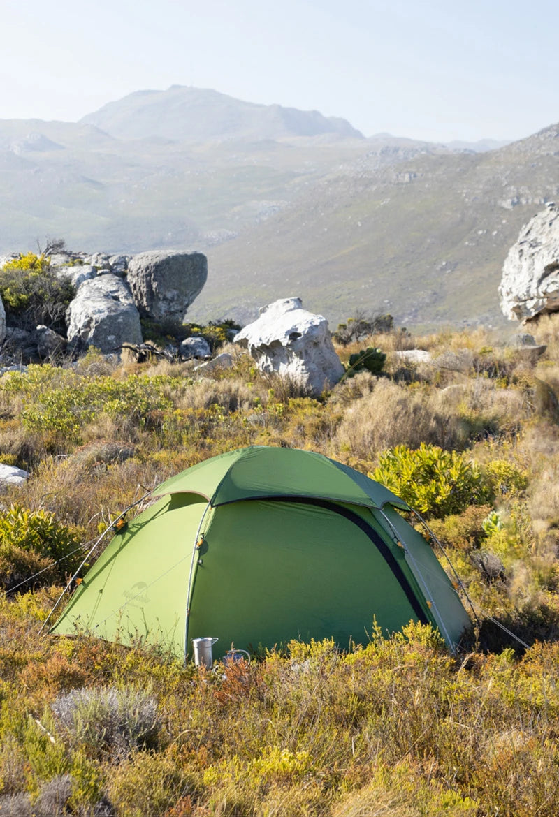 Naturehike Cloud Peak 20D Nylon Tent Ultralight 2 Persons Camping Hiking Outdoor Tent 4 Season Double Layer Backpack camper Tent