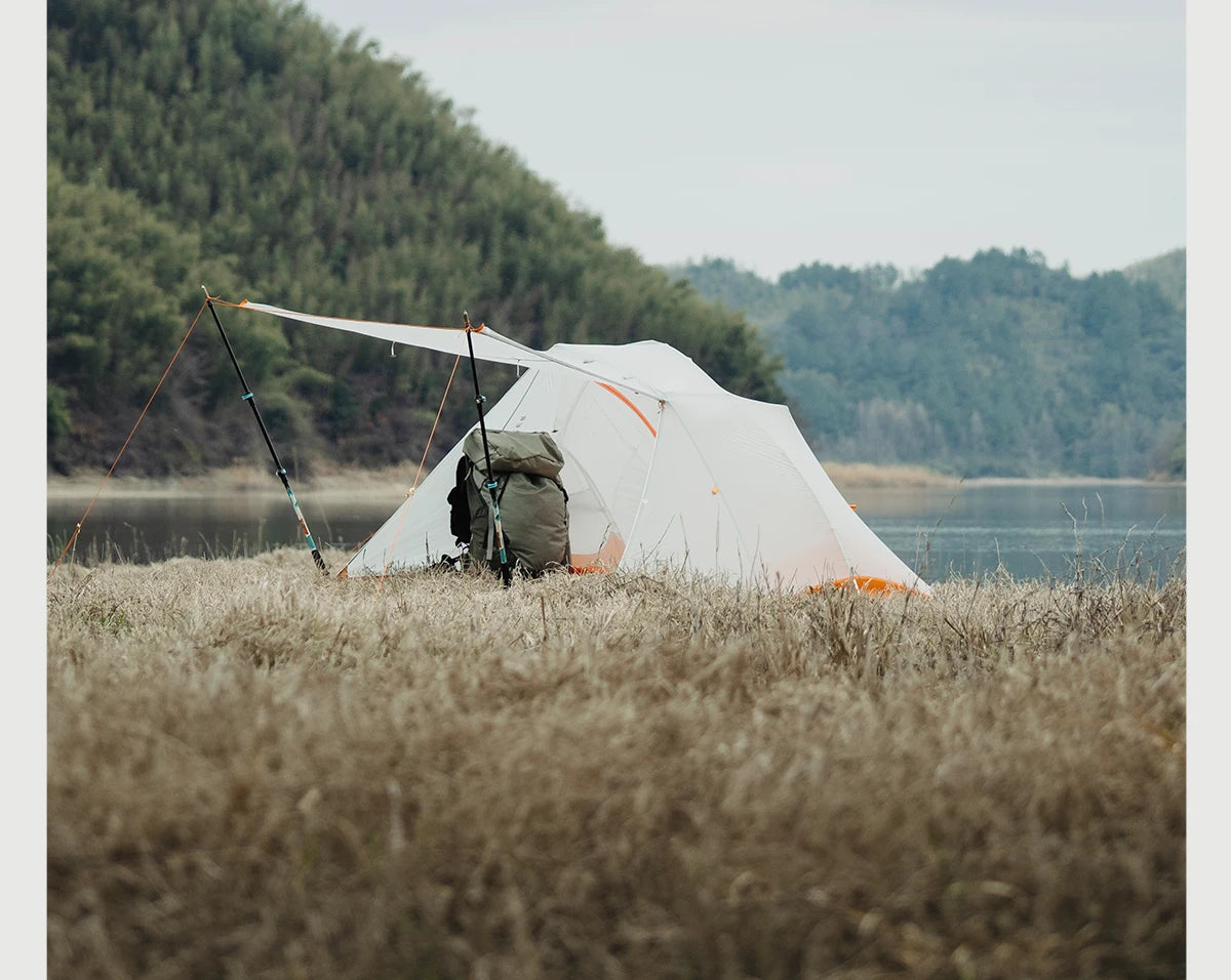 BLACKDEER Nova Camping Tent 1 Person Ultralight Tent Nylon Silicone Coated Waterproof Hiking Backpacking Outdoor DAC Pole 1.08kg