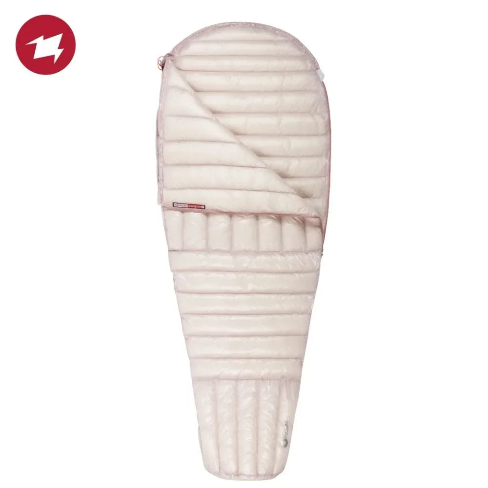 AEGISMAX AIR Ultra Dry Down Sleeping Bag Mummy Type Lightweight for Spring ＆ Autumn Outdoor Camping Hiking Tourist 10D 800FP