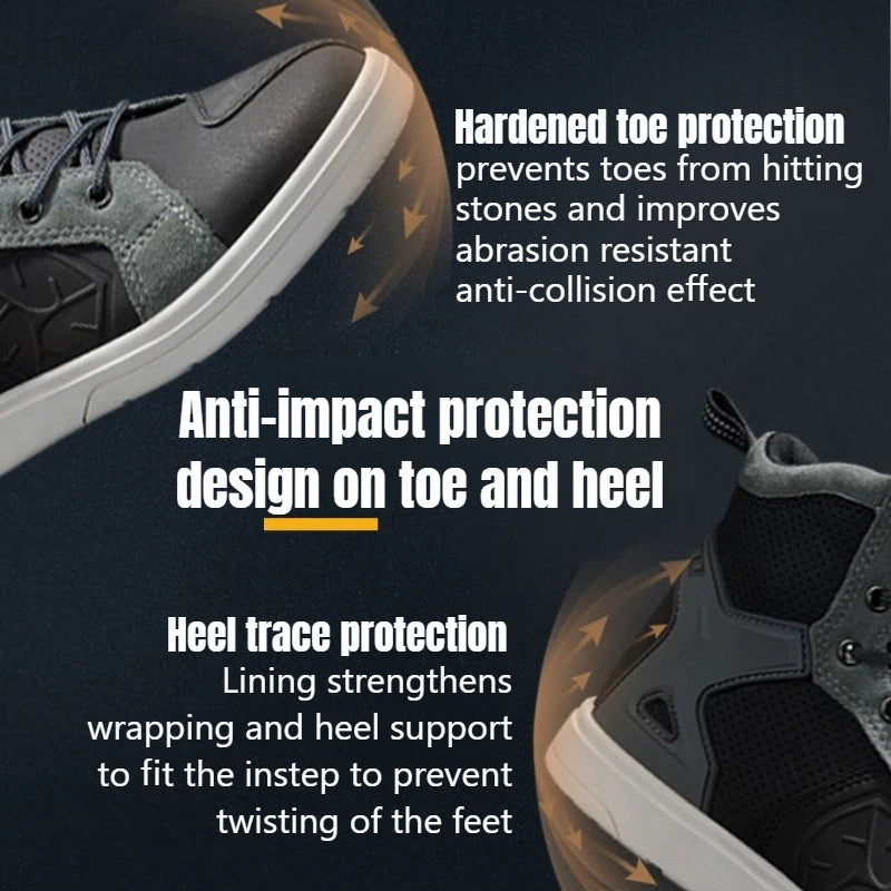 SCOYCO Motorcycle Boots Racing Shoes Men Windproof Motorcycle Travel Equipment Botas Moto Motocross Off-Road Racing Boots