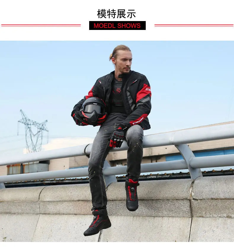 New Arcx Motorcycle Riding Boots Cowhide Casual Motorbike Road Travel Cycling Shoes Men Breathable Botas Four Season For Honda