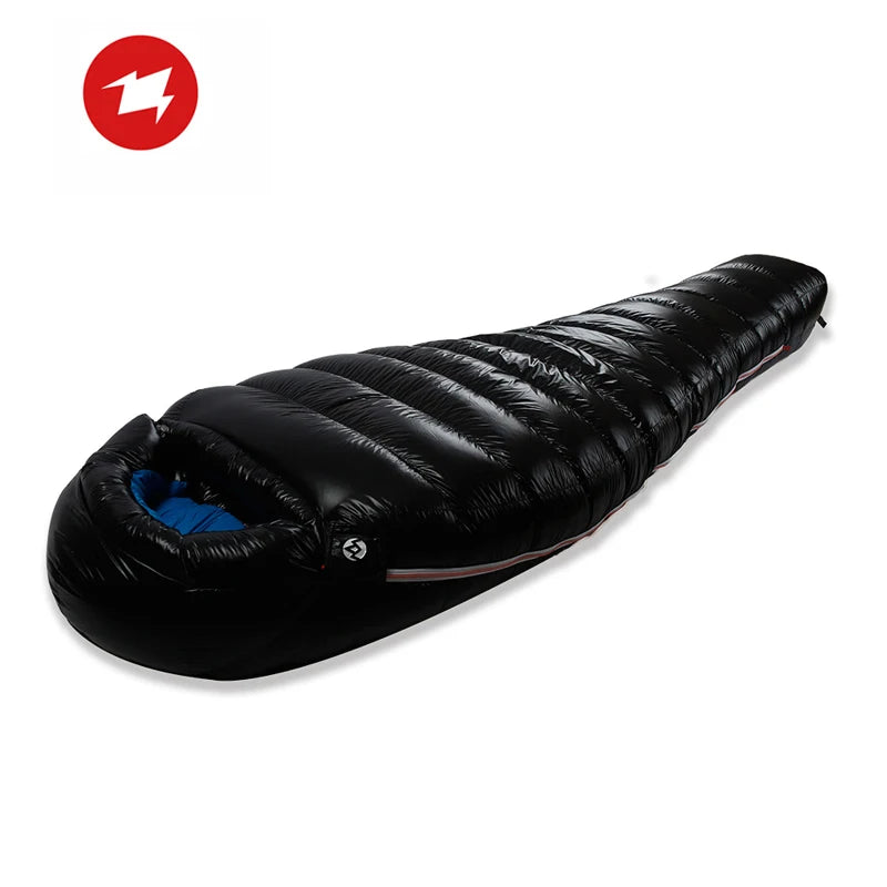 AEGISMAX D Series Down Sleeping Bag with Baffle Design, Ultralight Portable for Outdoor Camping, Hiking, Backpacking, Tourist