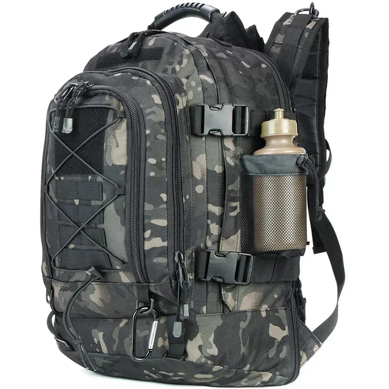 60L Military Tactical Backpack Army Molle Assault Rucksack Outdoor Travel Hiking Rucksacks Camping Hunting Mochila Hombre