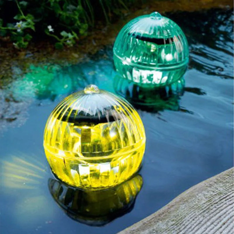 Solar Pool Floating Light Magic Ball Creative Ball Color Light Bath Pool Lawn Projection Light