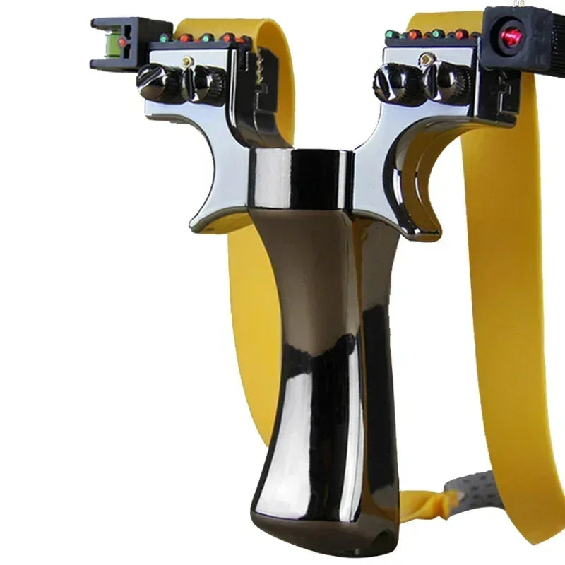 Hunting Slingshot High-power Laser Aiming Slingsshot Outdoor Sports Shooting Game Practice Using High Precision Catapult