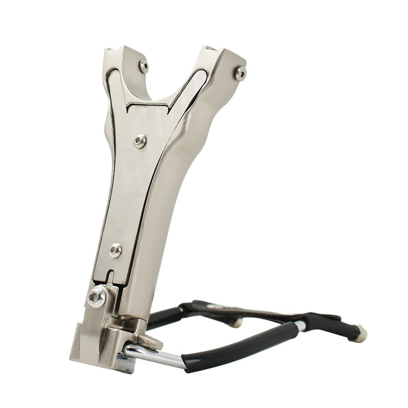 New Pulley Slingshot,Outdoor Hunting Fishing Slingshot Set with Wrist Rest High-speed Shooting Catapult for Adult Competition