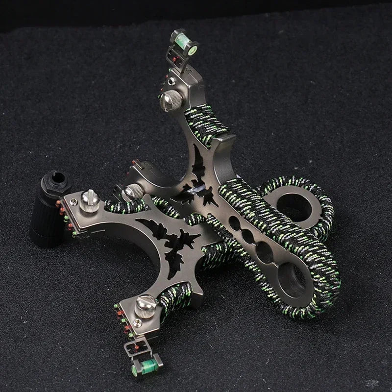 Sports Slingshot with Flat Rubber Band Professional Sling Shot Outdoor Shooting Tools for Hunting Catapult Toys Caza