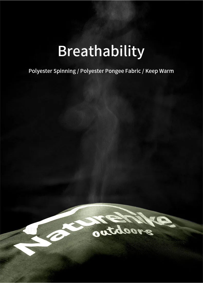 Naturehike Sleeping Bag Hollow Cotton Quilt Ultralight Winter Envelope Sleeping Bag for Adult Outdoor Camping Travel Lightweight