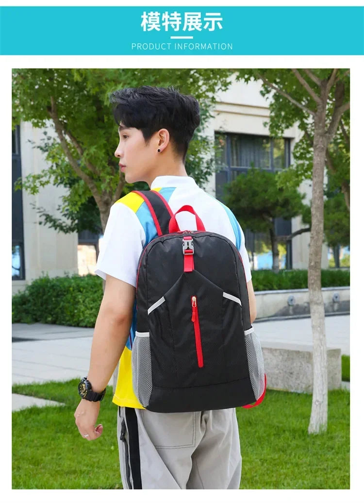 25L Light Folding Waterproof Unisex Hiking Fitness Camping waterproof Climbing Travel Bag Outdoor Sports Leisure Backpack