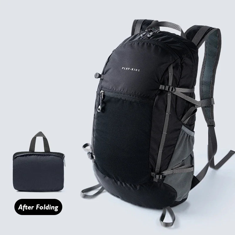 Ultra-light Folding Camping Hiking Backpack Professional Water Repellent Travel Duffle Bags Mountaineering Double Shoulder Bag