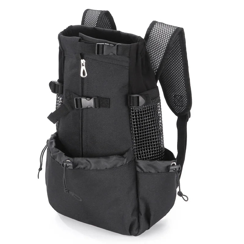 Strong Nylon Dog Carrier Backpack for Small Medium Dogs High Quality Breathable Cycling Backpack for Outdoor Travel Pet Supplies