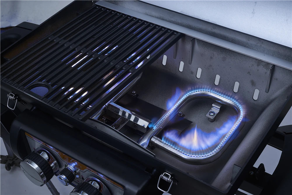 Outdoor gas grill,two burners and portable gas grill, perfect appearance