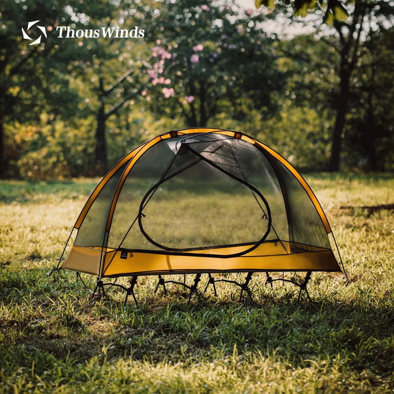 Thous Winds Taurus Solo Tent, Ultralight Hiking Camp, Solo Backpack Tent, Outdoor Cot Tent, 15D Nylon Ripstop Both Side Silicon